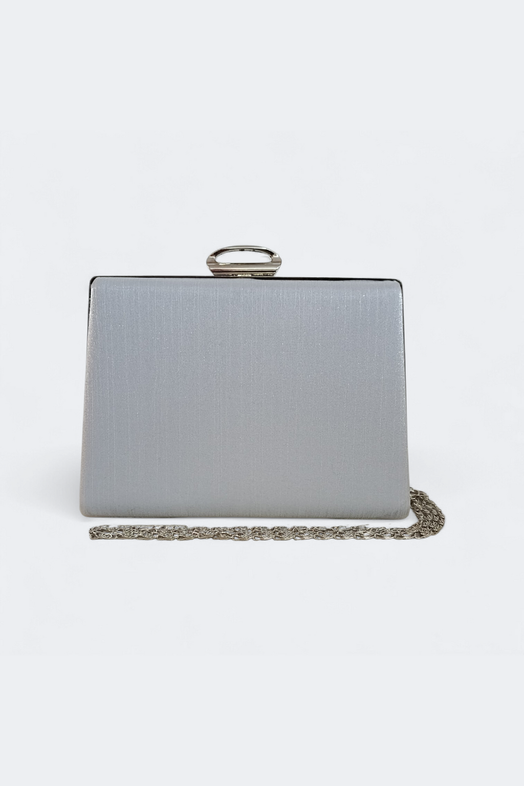 Silver Embellished Evening Bag - Custom Design