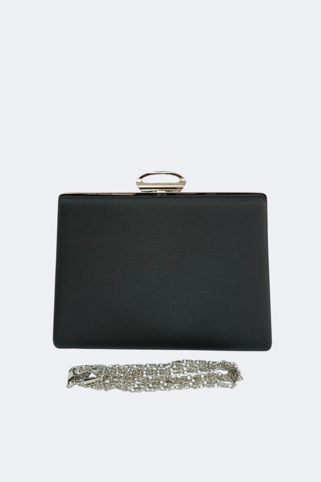 Black Sequined Evening Clutch
